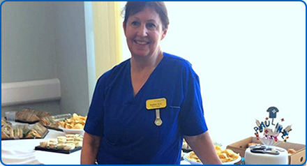 Registered Nurse Pauline York has 40 years service at NBT Registered Nurse Pauline York has 40 years service at NBT