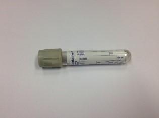 Container: Fluoride Oxalate (Fx)  tube