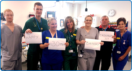 happy 30th birthday casualty