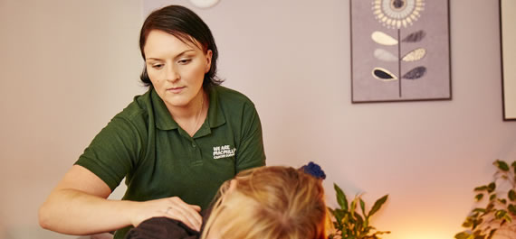 Macmillan Wellbeing Centre volunteer therapists Macmillan Wellbeing Centre volunteer therapists