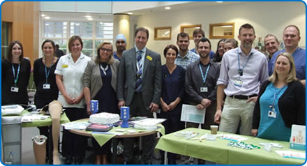 The Major Arterial Centre at Southmead Hospital Bristol is celebrating its first anniversary.