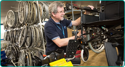 Wheelchair repair