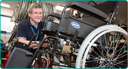 Wheelchair repair