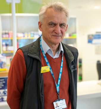 John, Patient and Carer Partner. John, Patient and Carer Partner.