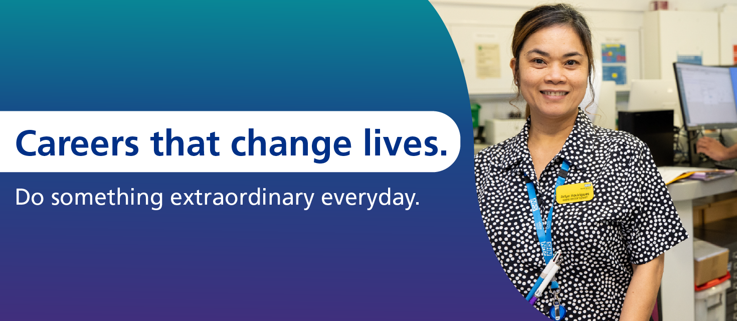 Careers that change lives website banner