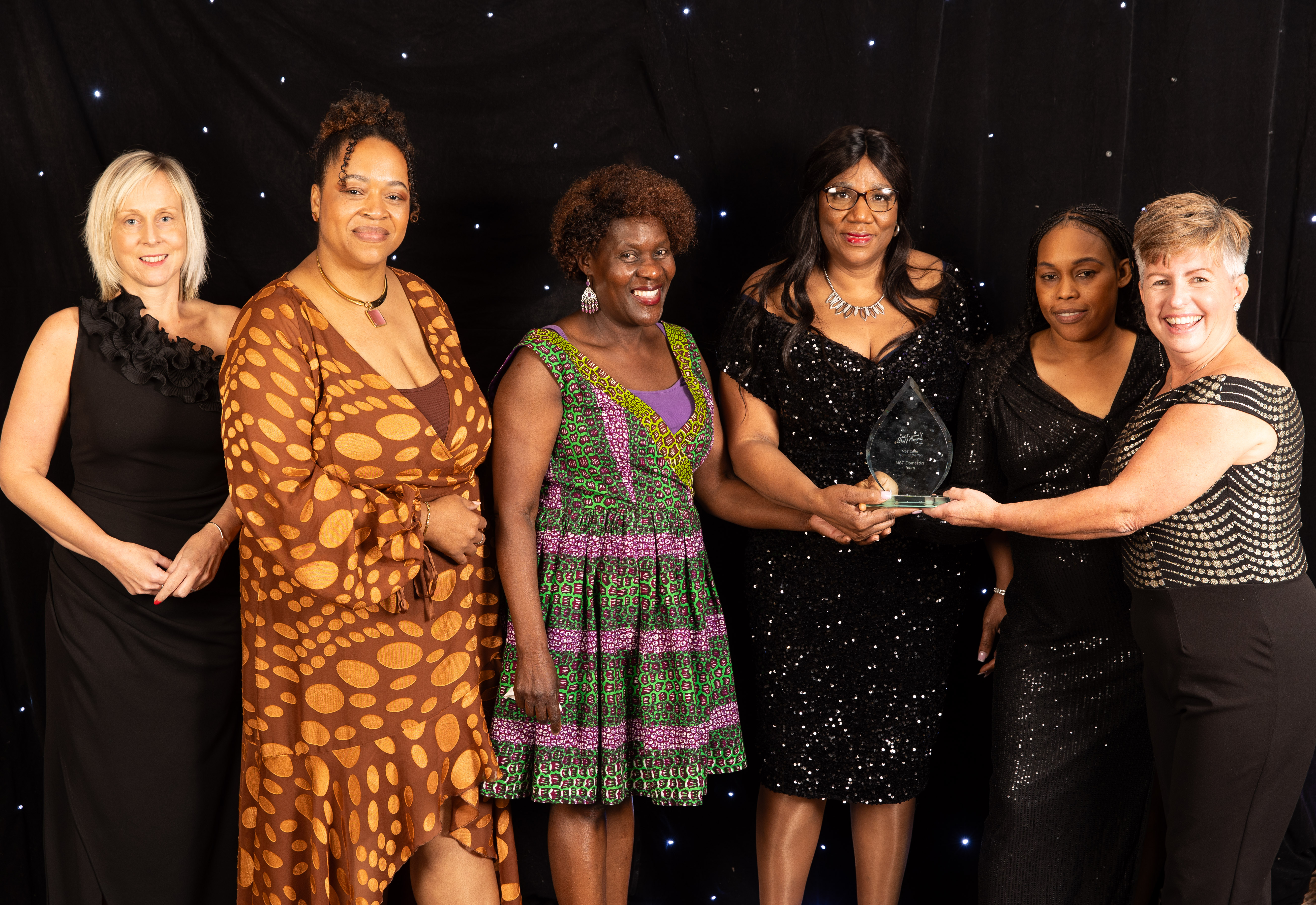 NBT Domestic Team, winner of the NBTCares Team of the Year award