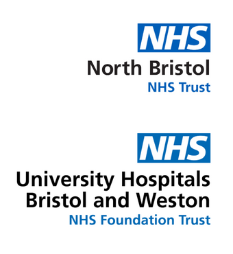 North Bristol NHS Trust logo and University Hospitals NHS Trust logo