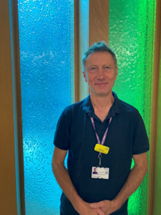 A member of the Chaplaincy team. A member of the Chaplaincy team.