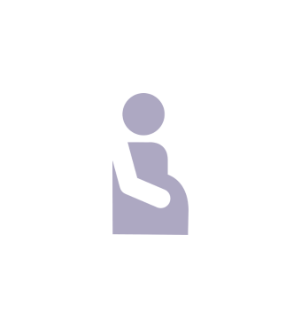 Icon of a pregnant woman