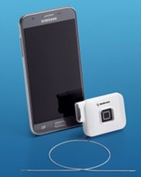 Test stimulator kit including an external verifier, Samsung handheld controller, and thin wire.