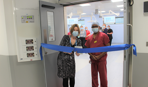 Ribbon cutting image