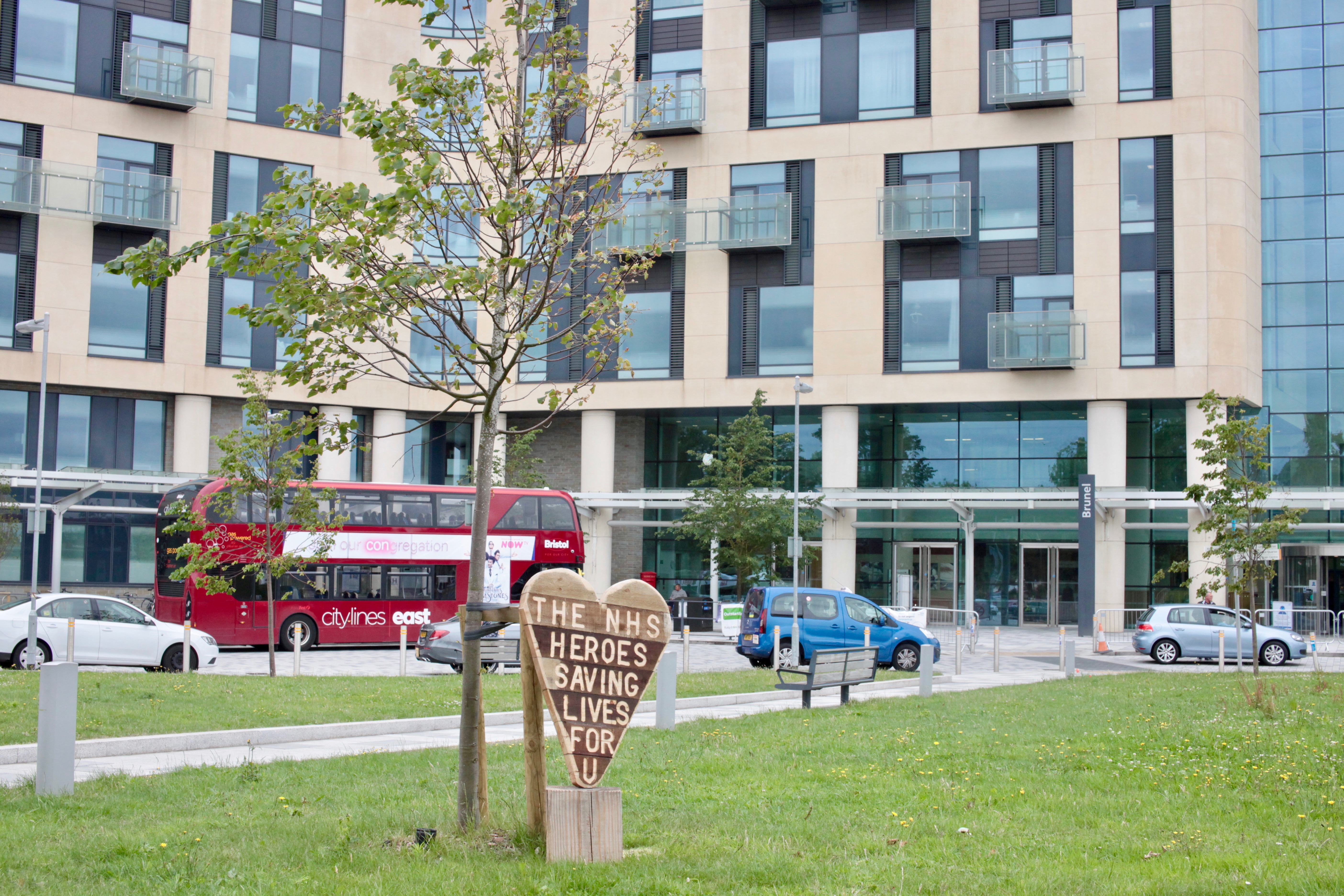 Outside Brunel building Photo of the Brunel building