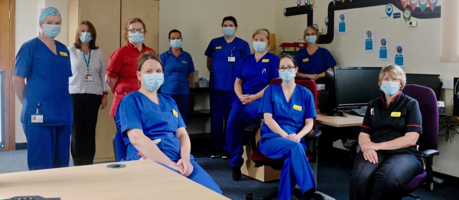 Nursing Team with masks