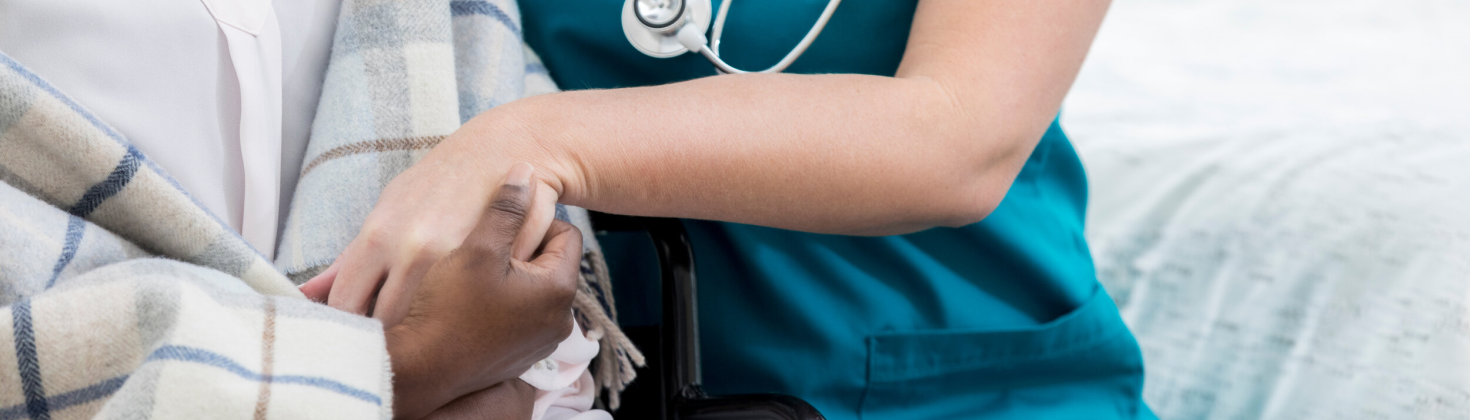 Nurse with Cancer Patient