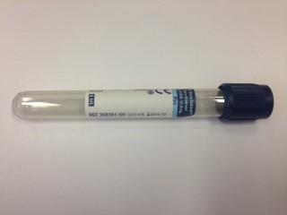 Container: Blue top Trace elements tube