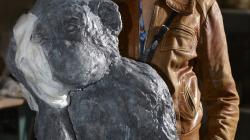 Bad Head ED Monkey and Laura Ford