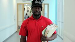 Amadou Jallow, Porter, Brunel building, Southmead Hospital