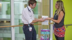 Bringing staff together with creative prizes made by staff with artists from Light Box.