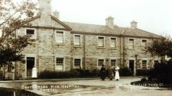 Black and white photo of Southmead War Hospital around the year 1917.