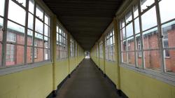 Corridor at Frenchay Hospital