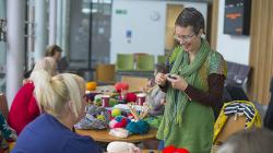 Knit With Me is a project we have been running for over 3 years which has reached so many patients.