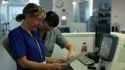 Lucy Austin & Lucinda Stanford, ICU, Brunel building, Southmead Hospital