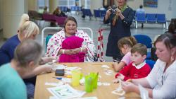 Making art is fun and beneficial for all ages.