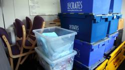 Packing up