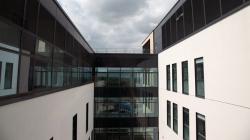 Windows at Brunel building, Southmead Hospital