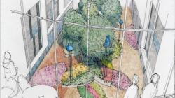 Concourse Courtyard by Jaime Hayon - artist impression
