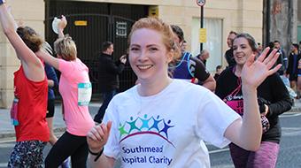 Fundraiser taking part in The Great Bristol Run