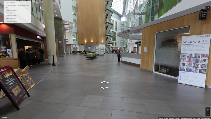 Atrium of Brunel virtual tour