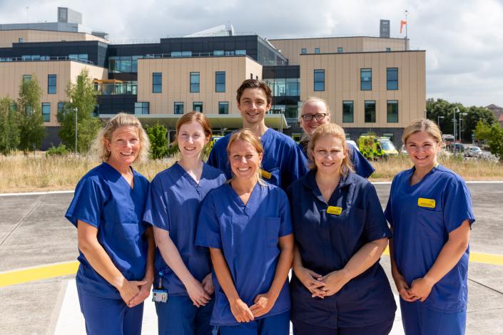 Major Trauma Practitioners team photo