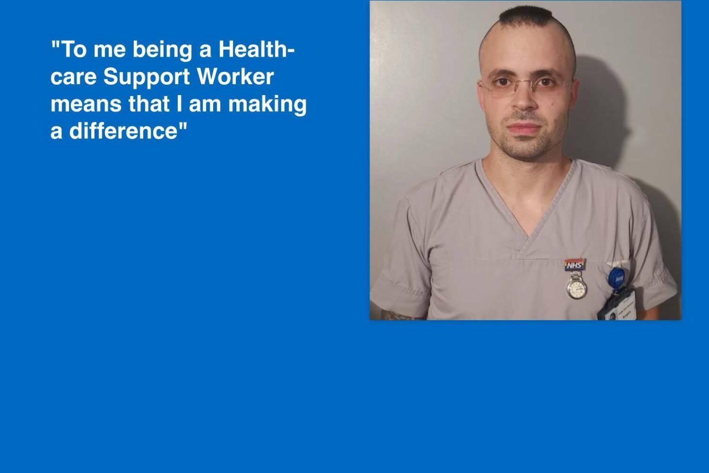 Sandro Mangino - Healthcare Support Worker