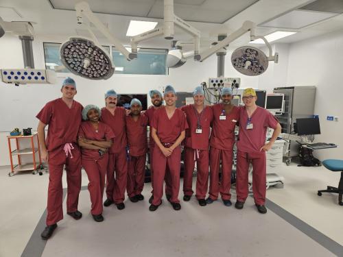 Bristol Surgical Centre day 1 theatres team 26 Aug 25