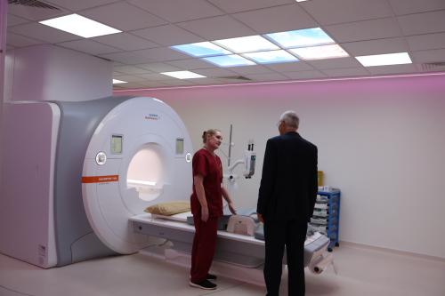 Cossham MRI scanner Simon Cawthorne