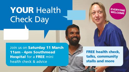 Your Health Check Day banner.