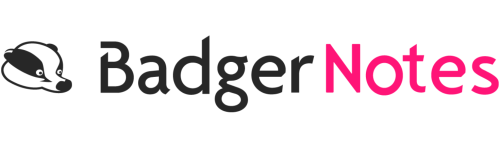 Badger Notes logo