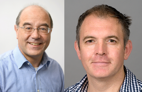 Professor Andrew Gunnell and Professor Andrew Mumford 