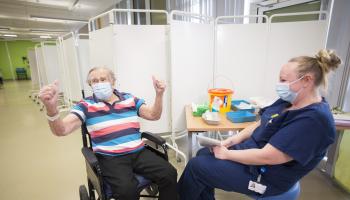 Bristol's first vaccination