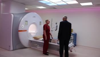 Cossham MRI scanner Simon Cawthorne