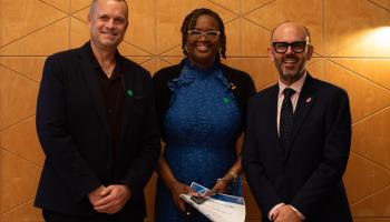 Paul Cresswell, Primrose Granville-McIntosh stood looking at the camera