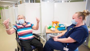 First vaccine in Bristol